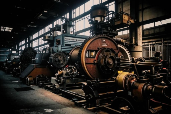 Старик («Как змеи ползут приводные ремни…»)