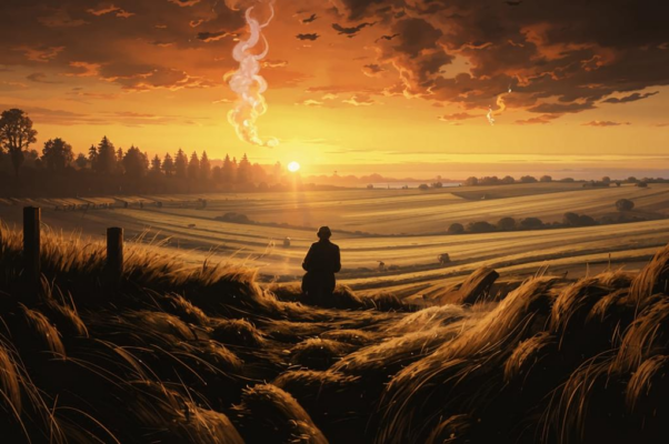 «Ветер прилёг в поля...»