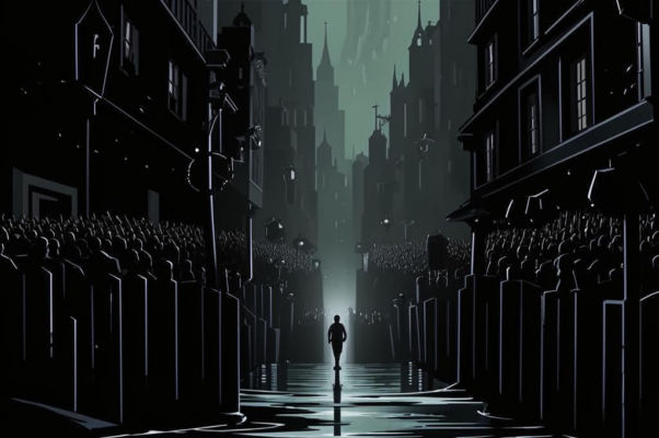 «Глухая ночь! Не видно света...»