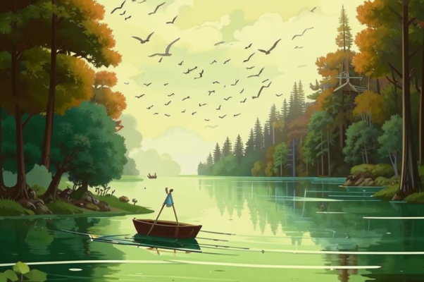 «Какая-то птичка вверху, на сосне...»