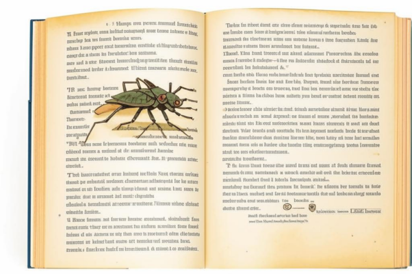 «Майский жук прямо в книгу с разлёта упал...»