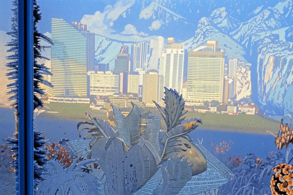 «Мороз затуманил широкие окна...»