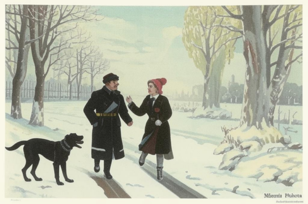 «Мороз оледенил дорогу...»