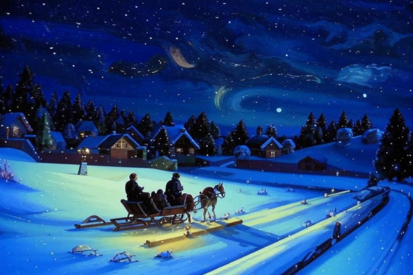 «Над дымным храпом рысака...»