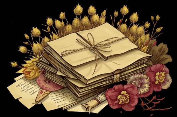 «Писем связка, стихи да сухие цветы...»