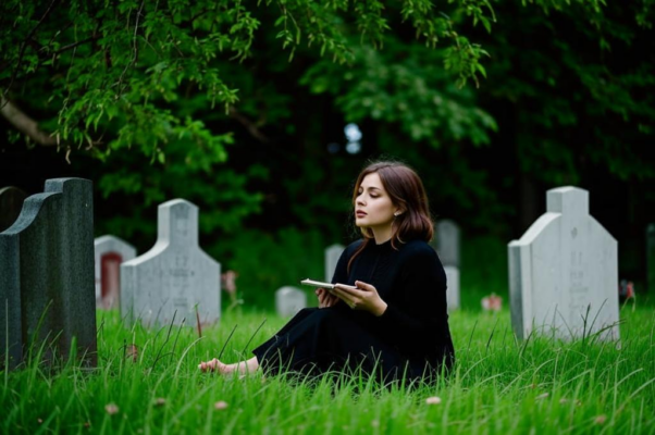 «Сижу на траве у погоста...»