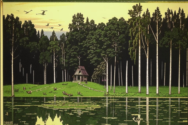 «Слышу, как стукнет топор...»