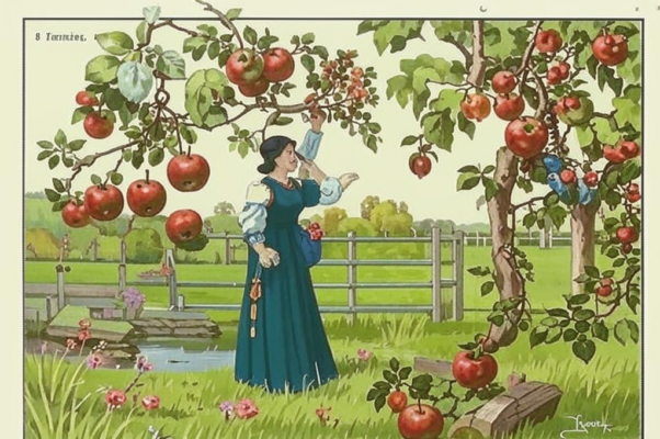 «Такое яблоко в саду...»