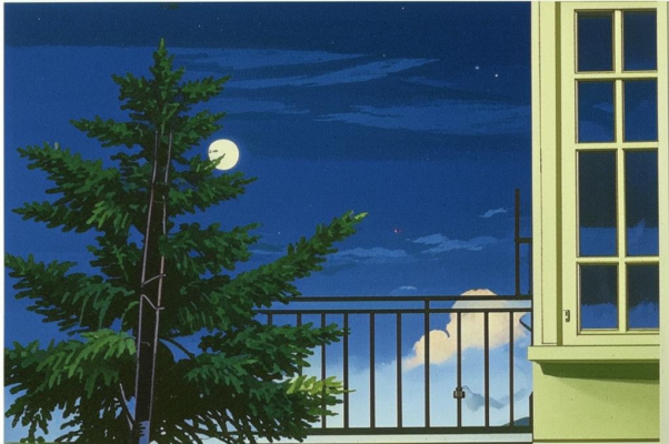 «Тот же месяц, изогнутый тонко...»