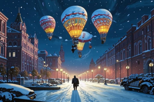 «Быть может, это хлопья летят...»