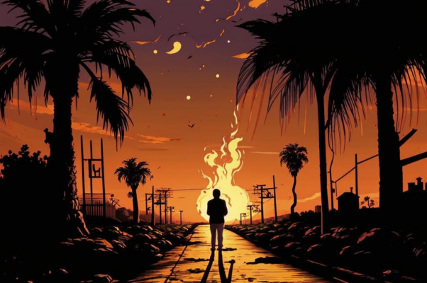 Воспоминание («Внутри ладони, словно в/ конуре, горит окурок …»)