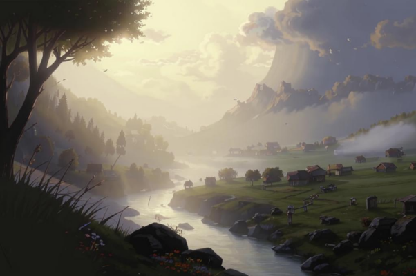 Осень («Туман покрыл лицо земли…»)