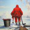 Красные руки прачек