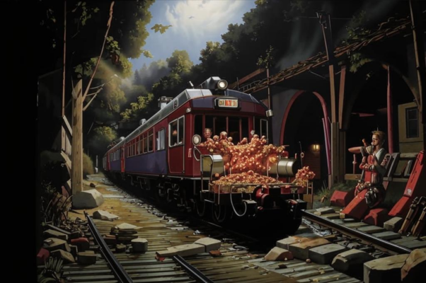 «железобетонные гири-дома...»