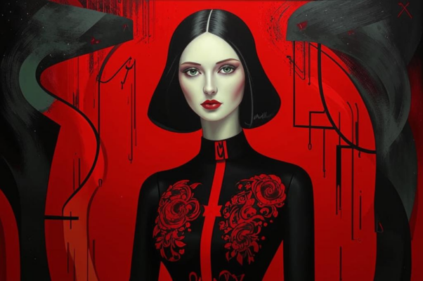 Эскизы портрета Ирины