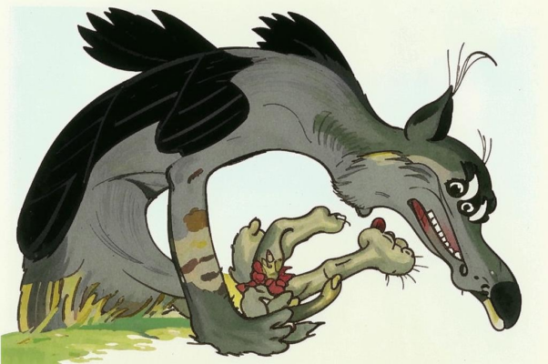 Волк и журавль («Что волки жадны, всякий знает…»)