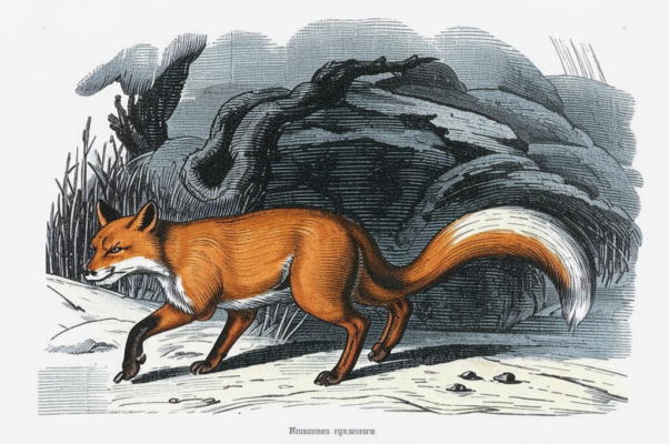 Волк и лисица («Охотно мы дарим…»)