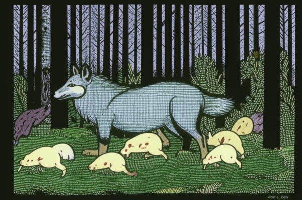 Волк и мышонок