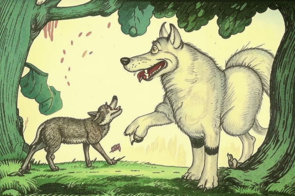 Волк и ягненок («У сильного всегда бессильный виноват…»)