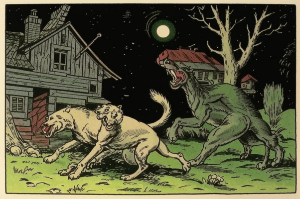 Волк на псарне