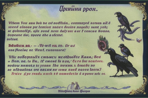 Ворона («Когда не хочешь быть смешон…»)