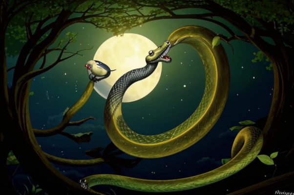 Змея («Змея Юпитера просила…»)