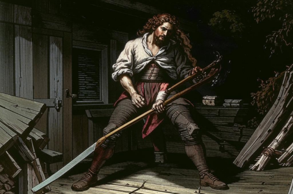 Крестьянин и топор