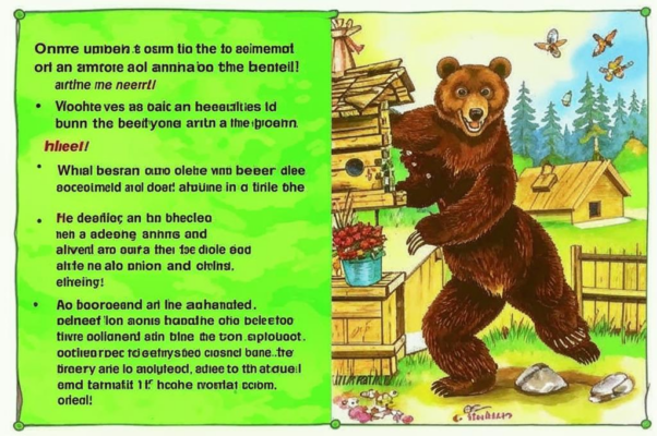 Медведь у пчел