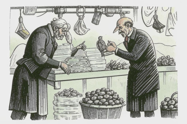 Павлин и соловей