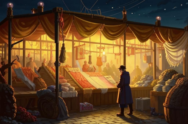 Паук и пчела