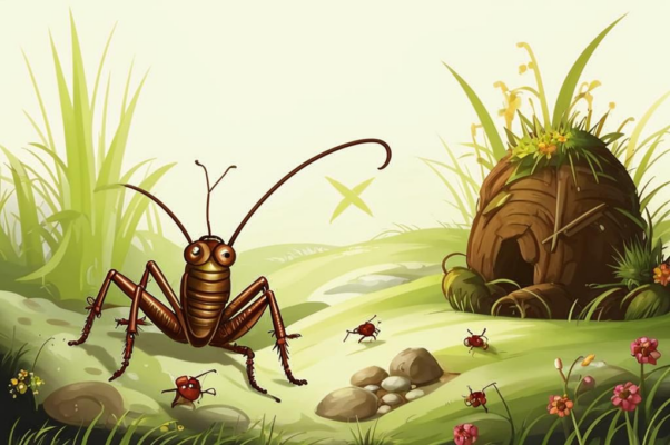 Стрекоза и муравей («Попрыгунья Стрекоз…»)