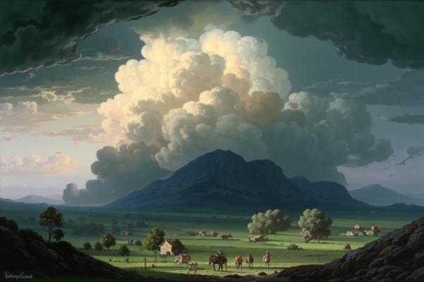 Туча («Над изнуренною от зноя стороно…»)