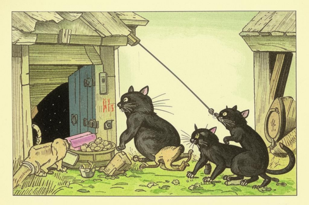 Хозяин и мыши («Коль в доме станут воровать…»)