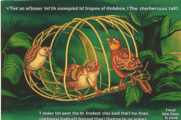 Чиж и голубь