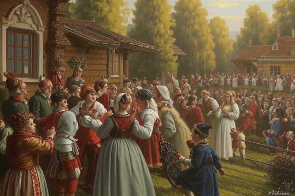 Белка («В деревне, в праздник, под окно…»)