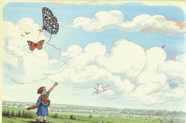 Бумажный змей («Запущенный под облака…»)