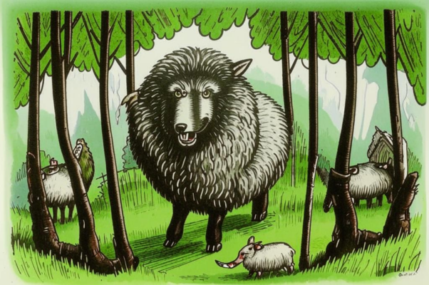 Волки и овцы («Овечкам от Волков совсем житья не стало…»)