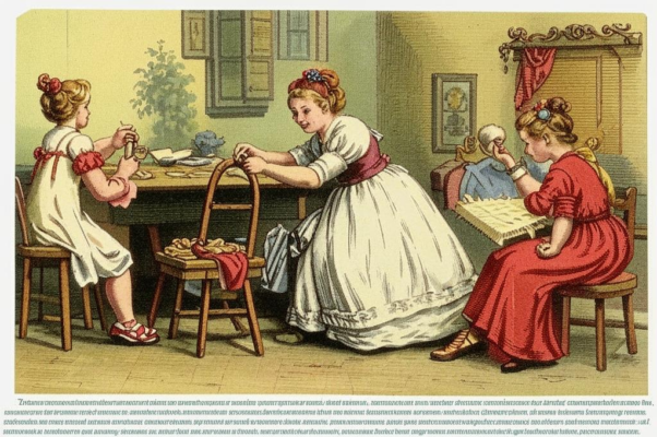 Госпожа и две служанки