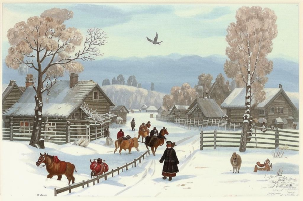 Гуси («Предлинной хворостино…»)