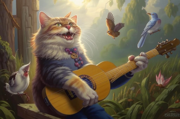 Кошка и соловей («Поймала кошка Соловья…»)