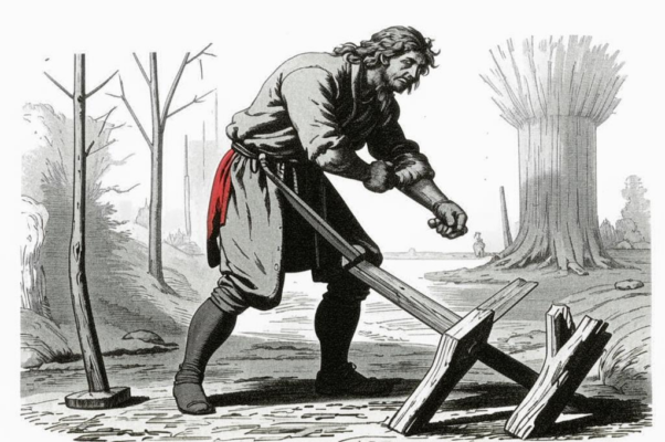 Крестьянин и топор