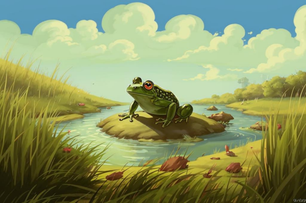 Лягушка и Юпитер