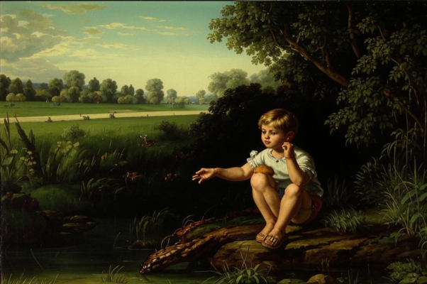 Мальчик и змея