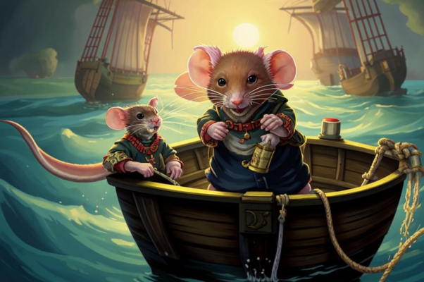 Мыши (« «Сестрица!  знаешь ли, беда! …»)