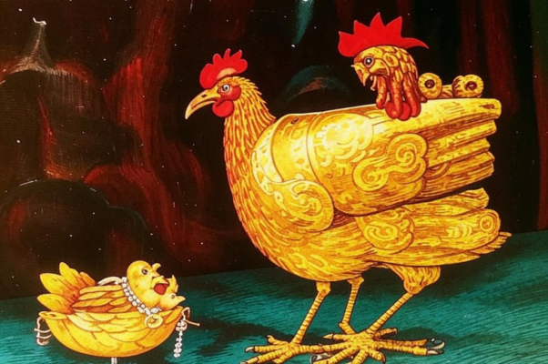 Скупой и курица