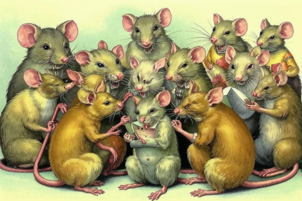 Совет мышей («Когда-то вздумалось Мышам себя прославит…»)