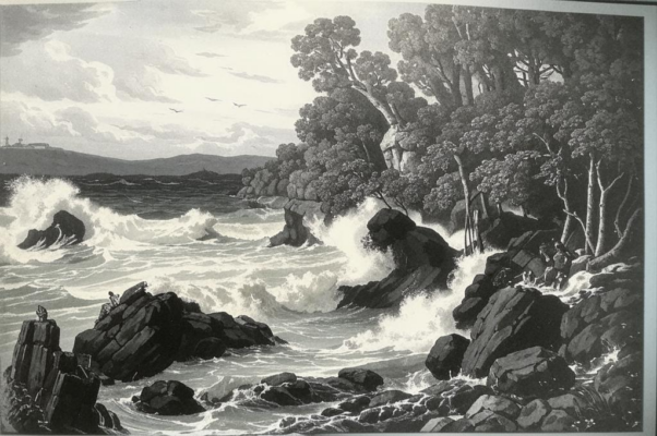 Сравнение («Всё одолев, поток надменный …»)