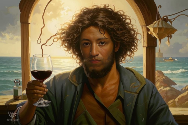 «...Там, где рокот прибоя ломился...»