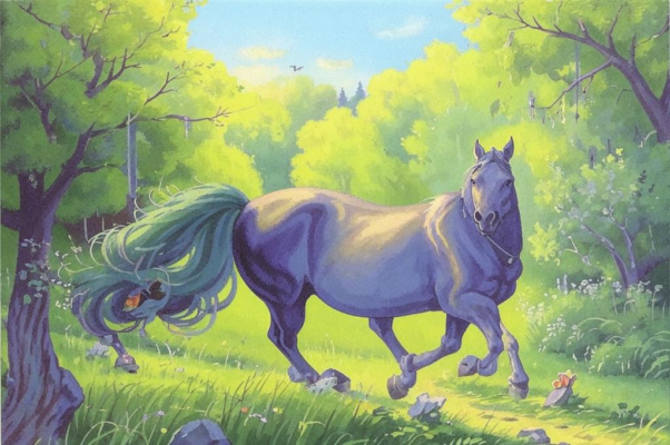 «В лиловых зарослях лесного иван-чая...»