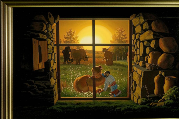 «В темной кладке, у которой кашка...»